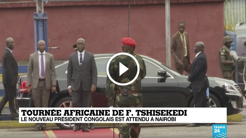 Tournée africaine de Félix Tshisekedi : le nouveau président de la RDC est attendu au Kenya
