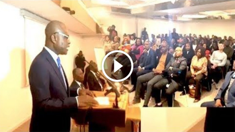 Martin Fayulu à Lausanne (suisse) avec la diaspora. Rien que la vérité Martin Fayulu à Lausanne (suisse) avec la diaspora. Rien que la vérité