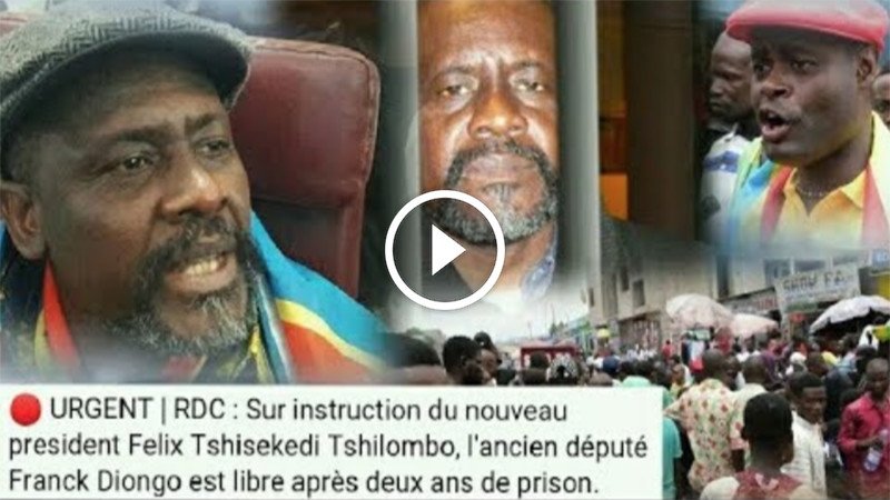 En direct de la Prison Makala : Franck Diongo abimi lelo te. Réactions des Kinois