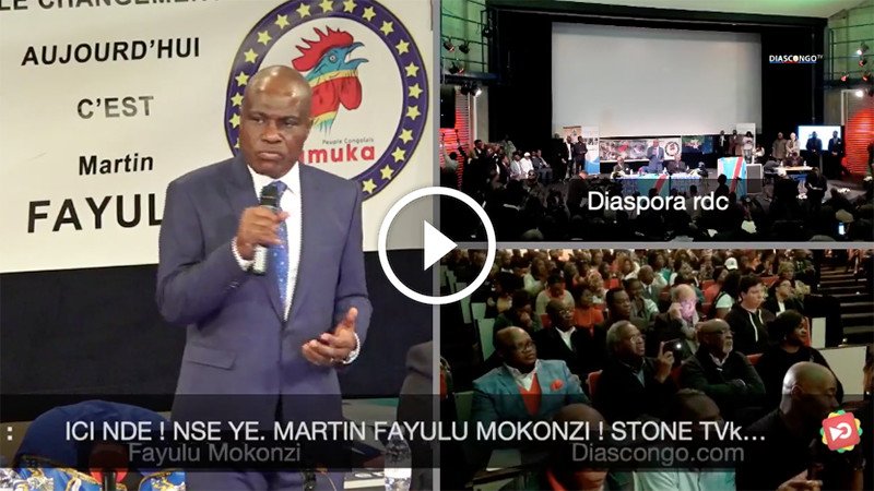En direct : Martin Fayulu face à la diaspora congolaise de Bruxelles