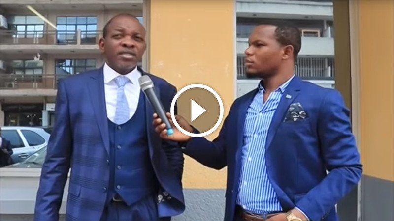 Mike Mukebayi et les congolais fêtent la libération de Franck Diongo