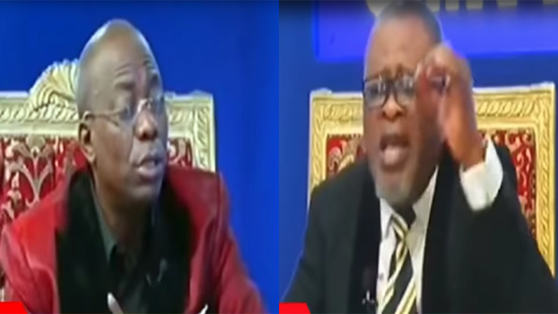 Bishop Tshatumba face à JM Kassamba Bishop Tshatumba face à JM Kassamba