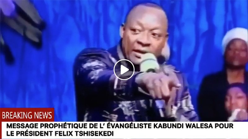 Pasteur Walesa : « Soki Félix Tshisekedi aluki ngai te, a kokufa dans 2 ans »