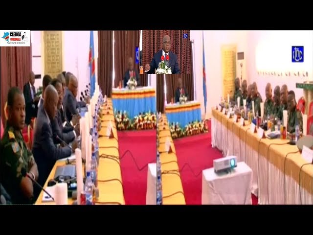 Félix Tshisekedi, Commandant Suprême de l’Armée a présidé la Réunion du Conseil Supérieur de la Défense Félix Tshisekedi, Commandant Suprême de l’Armée a présidé la Réunion du Conseil Supérieur de la Défense