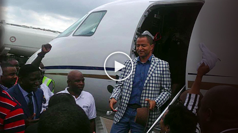Suivez en direct l’arrivée de Moise Katumbi à Lubumbashi Suivez en direct l’arrivée de Moise Katumbi à Lubumbashi