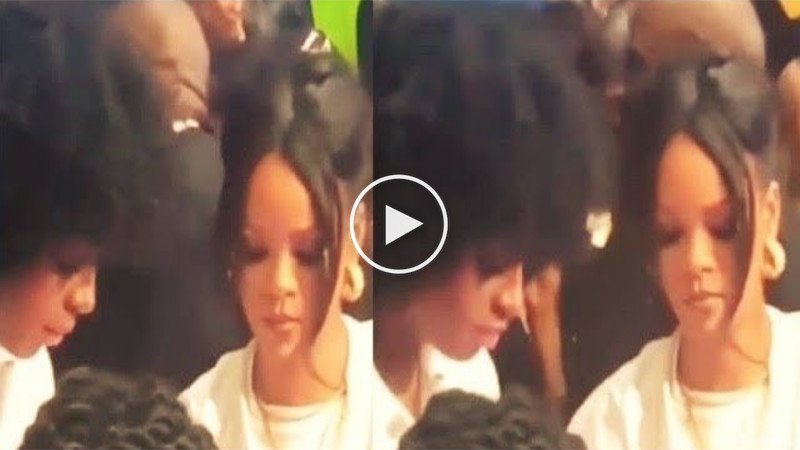 VIDEO. Quand Rihanna donne son numéro de téléphone à Didi Stone, la fille de Koffi Olomide