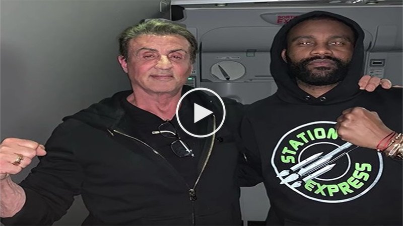 Fally Ipupa The King et Sylvester Stallone. Suivez