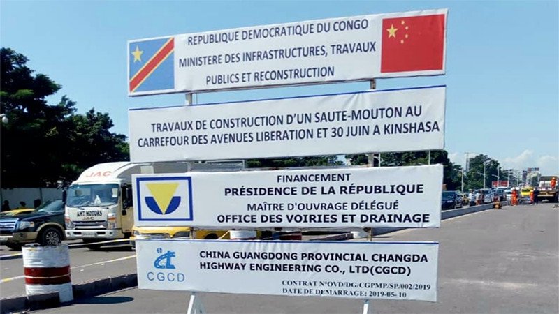 Kinshasa : Démarrage des travaux de construction du saut de mouton au carrefour des avenues Libération et du 30 juin