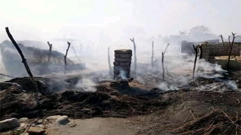 Tension à Mwene-ditu : un marché de Bukasa brûlé par les militants de l’UDPS Tension à Mwene-ditu : un marché de Bukasa brûlé par les militants de l’UDPS