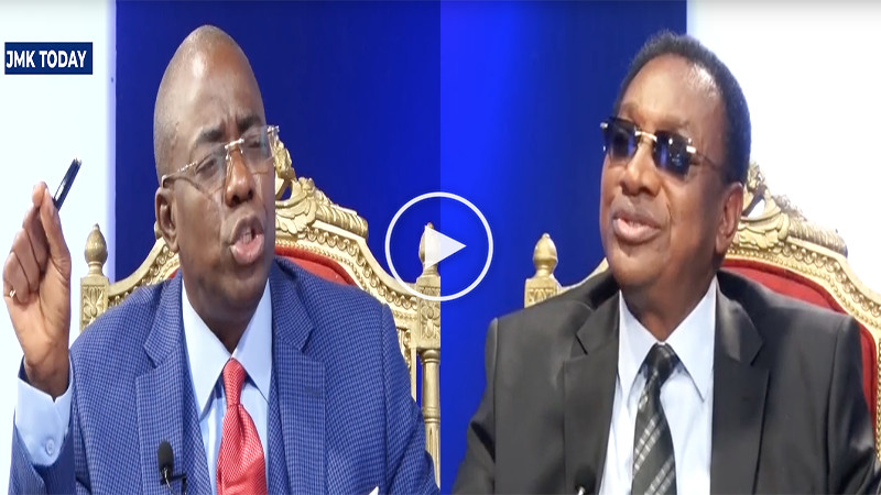 Exclusivité : Bruno Tshibala face à Jean-Marie Kassamba Exclusivité : Bruno Tshibala face à Jean-Marie Kassamba