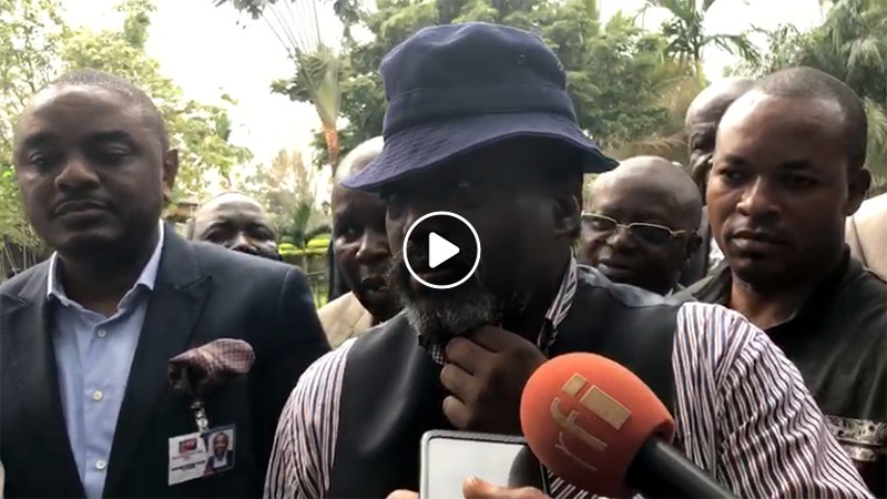 VIDEO. Suivez la déclaration de Joseph Kabila après la rencontre avec les membres du FCC à Kingakati VIDEO. Suivez la déclaration de Joseph Kabila après la rencontre avec les membres du FCC à Kingakati