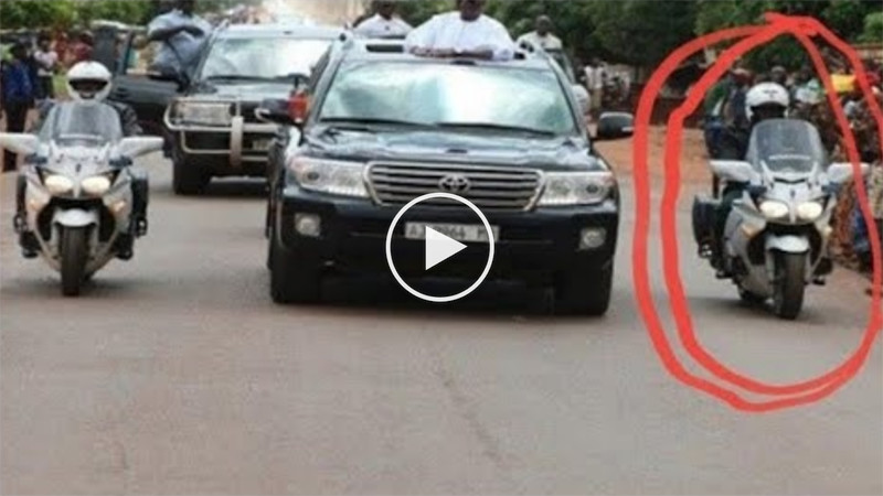 URGENT : Motard ya président Félix Tshisekedi en danger URGENT : Motard ya président Félix Tshisekedi en danger