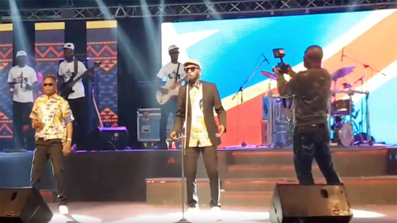 Prestation d’Héritier Watanabe au Stade des Martyrs (Obsèques d’Etienne Tshisekedi) Prestation d’Héritier Watanabe au Stade des Martyrs (Obsèques d’Etienne Tshisekedi)