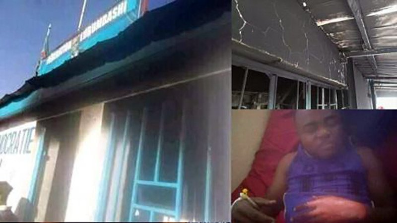 RDC : le siège de l’UDPS incendié par des présumés militants PPRD à Lubumbashi RDC : le siège de l’UDPS incendié par des présumés militants PPRD à Lubumbashi