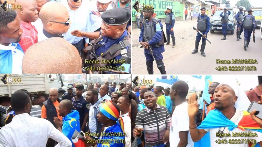 Base ya MLC eyindisi : Bitumba entre ba militants na ba policiers Base ya MLC eyindisi : Bitumba entre ba militants na ba policiers