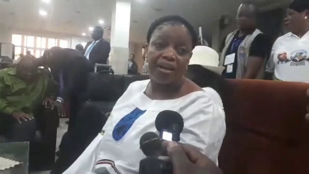 Suivez la réaction de Eve Bazaiba après l’arrivée de Jean-Pierre Bemba à Kinshasa