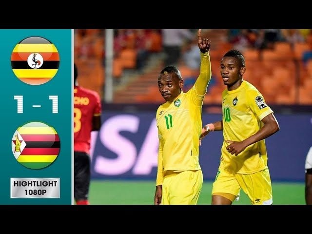 CAN 2019 : Ouganda vs Zimbabwe. Voir tous les buts et résumé en vidéo