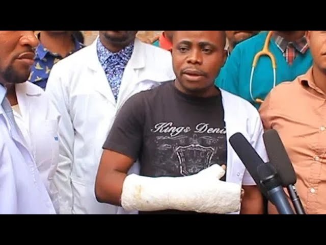 Président Fatshi, tala ndenge ba policiers ba buki médecin loboko na marche