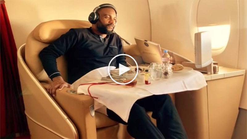 Télé Réalité : Fally Ipupa dans l’avion. Direction Canada Télé Réalité : Fally Ipupa dans l’avion. Direction Canada