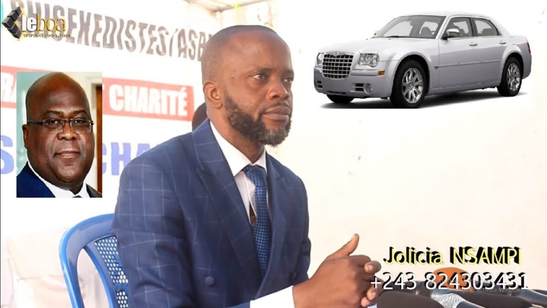 Le président Félix Tshisekedi offre une voiture à Fils Mukoko Le président Félix Tshisekedi offre une voiture à Fils Mukoko