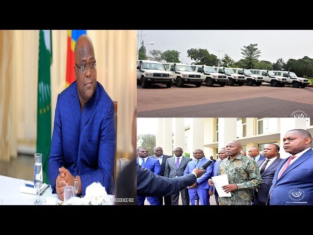 Vidéo ya ba jeeps neuves Félix Tshisekedi apesi ba gouverneurs ya ba Provinces Vidéo ya ba jeeps neuves Félix Tshisekedi apesi ba gouverneurs ya ba Provinces