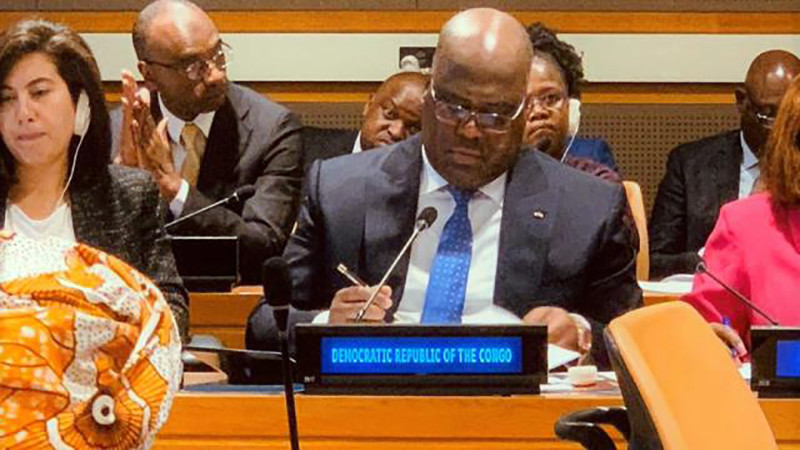 Est de la RDC: Félix Tshisekedi réitère sa détermination à y imposer la paix Est de la RDC: Félix Tshisekedi réitère sa détermination à y imposer la paix