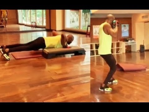 Télé Réalité : L’entraînement de Fally Ipupa. Musicien a komeka a kozua makofi na ye. No Comment !