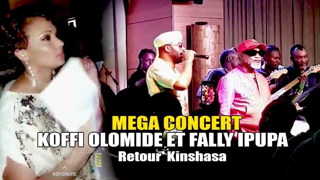 Exclusivité : Fally Ipupa surprend son père Koffi Olomide et sa femme Aliya en plein concert Exclusivité : Fally Ipupa surprend son père Koffi Olomide et sa femme Aliya en plein concert