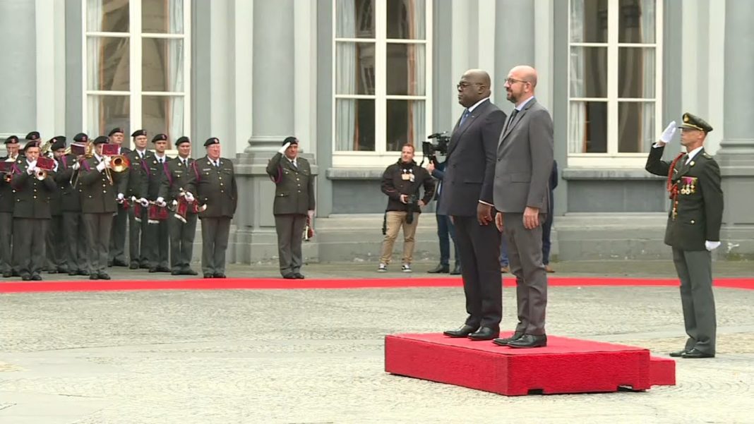 Félix Tshisekedi rencontre le Premier ministre belge Charles Michel à Bruxelles Félix Tshisekedi rencontre le Premier ministre belge Charles Michel à Bruxelles