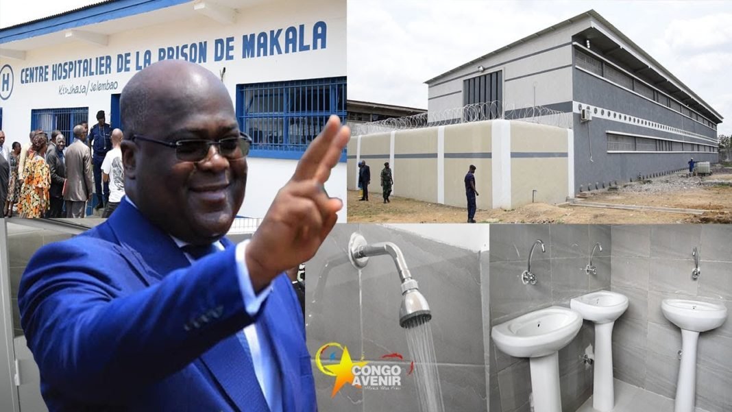 100 Jours – Fatshi Béton : Inauguration, Prison Makala réhabilitée