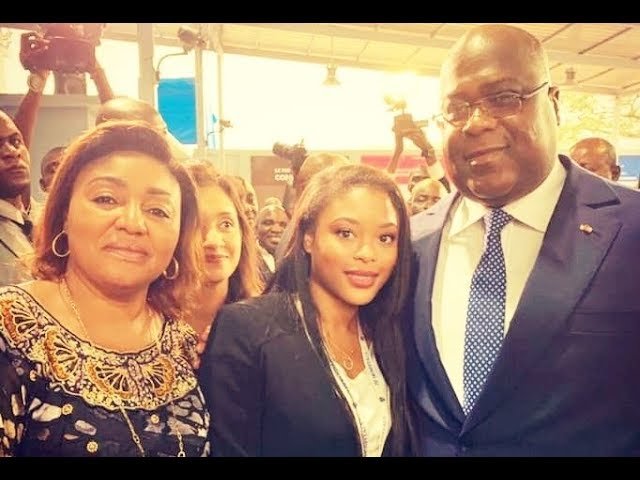 La photo de Daida la fille de JB Mpiana et le couple présidentiel a fait le tour du monde