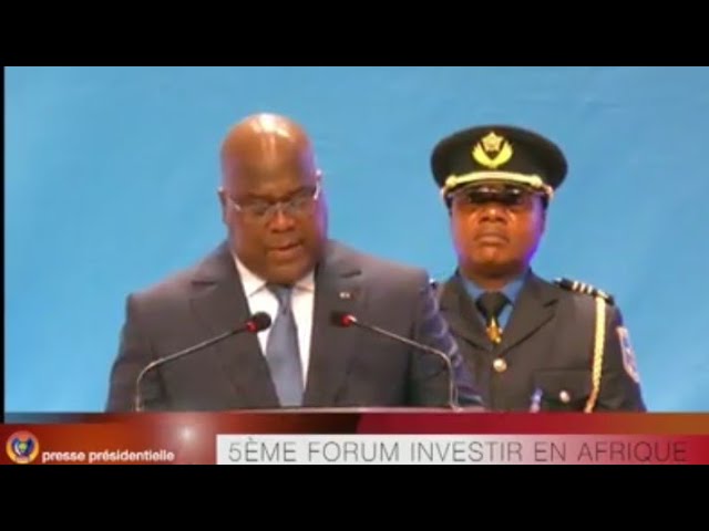 Discours de Félix TSHISEKEDI au 5ème Forum « Investir en Afrique » à Brazzaville Discours de Félix TSHISEKEDI au 5ème Forum « Investir en Afrique » à Brazzaville