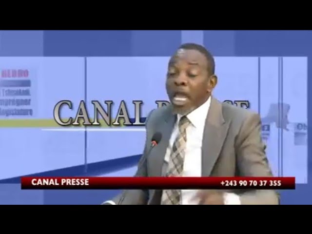 Réaction à chaud de Mike MUKEBAYI après la levée de son immunité parlementaire Réaction à chaud de Mike MUKEBAYI après la levée de son immunité parlementaire