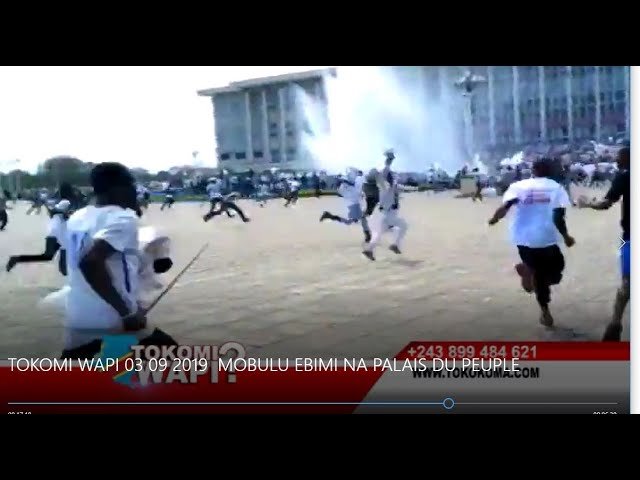 Tokomi Wapi : Mobulu ebimi na Palais du Peuple