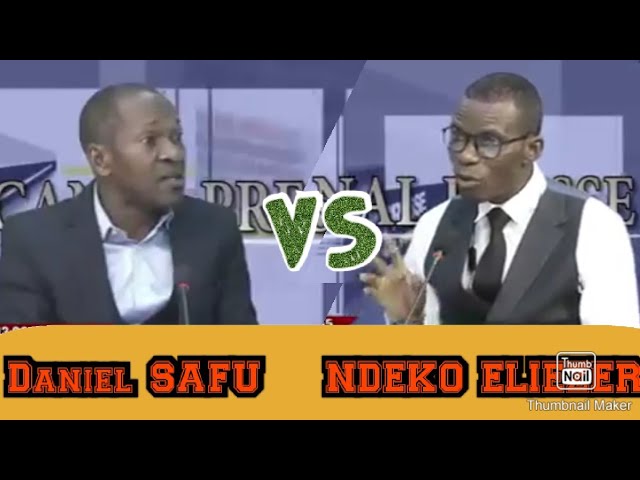 EYINDI : Daniel Safu, Ndeko Eliezer et Ado Ndombasi, grand débat… EYINDI : Daniel Safu, Ndeko Eliezer et Ado Ndombasi, grand débat…