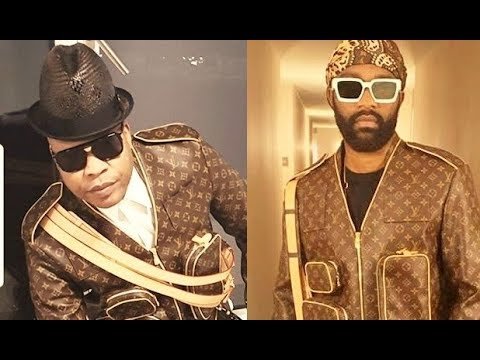 Après Koffi Olomide, le sapeur Akim Prince de Lausanne porte le blouson de Fally Ipupa