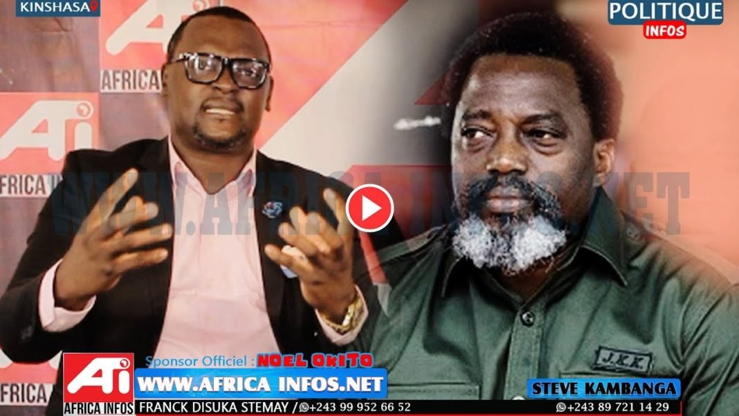 URGENT : Jacky Ndala contre la rentrée politique de Joseph Kabila