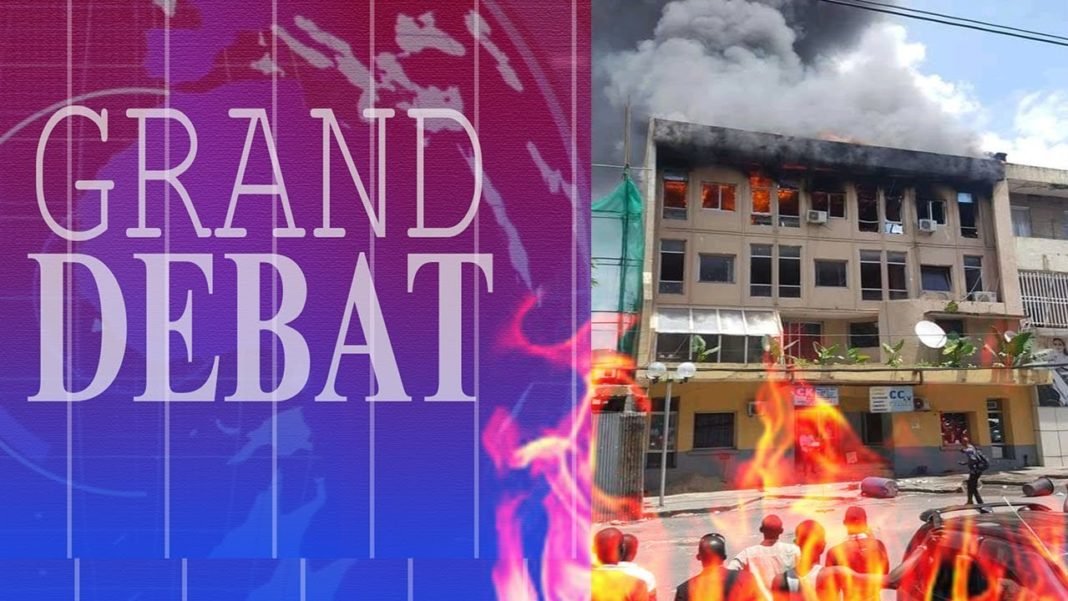 Grand Débat du 28 Octobre 2019 : Canal Kin et CCTV en feu… Tout est perdu