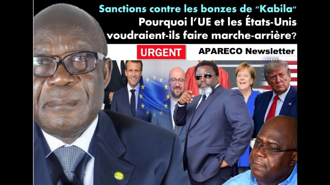 Honoré Ngbanda – Sanctions contre les bonzes de « Kabila »: Pourquoi l’UE & les USA veulent faire marche-arrière?