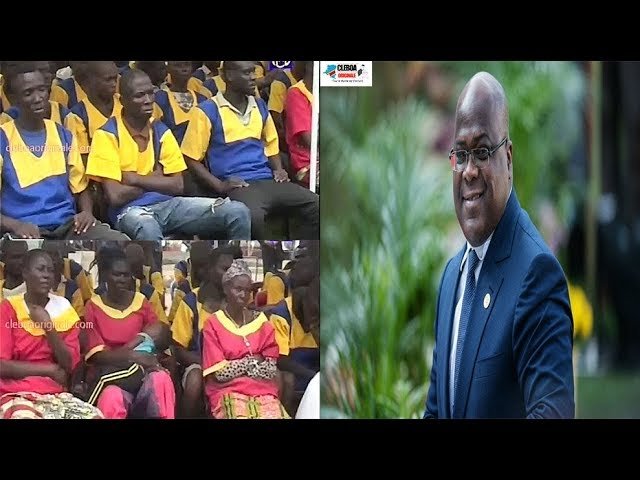 Fatshi Béton : En image, 200 prisonniers libérés à Kinshasa