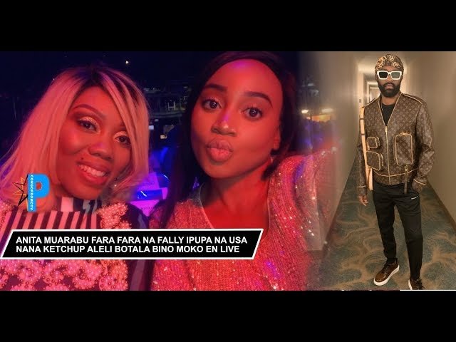 Fara Fara Anita Mwarabu et la femme de Mike Kalambay aux USA