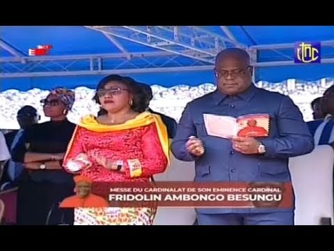 En direct : Messe du Cardinalat de son eminence Fridolin Ambongo Besungu En direct : Messe du Cardinalat de son eminence Fridolin Ambongo Besungu