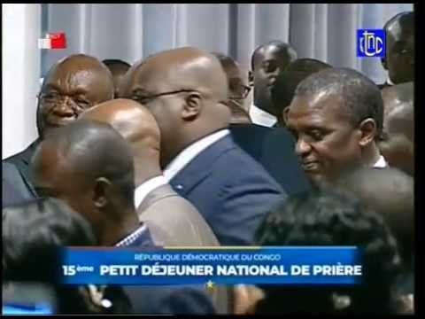 Discours de Félix Tshisekedi au 15ème Petit Déjeuner National de Prière