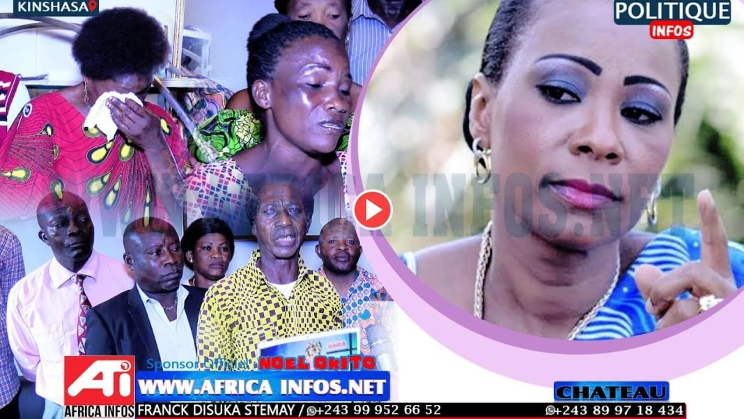 URGENT : Maman Olive Lembe asungi ba familles oyo ba kufelaki batu na Kongo Central