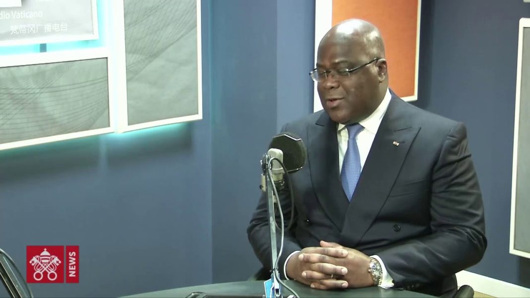 Veuillez suivre l’interview que Félix Tshisekedi a accordé à la radio Vatican Veuillez suivre l’interview que Félix Tshisekedi a accordé à la radio Vatican