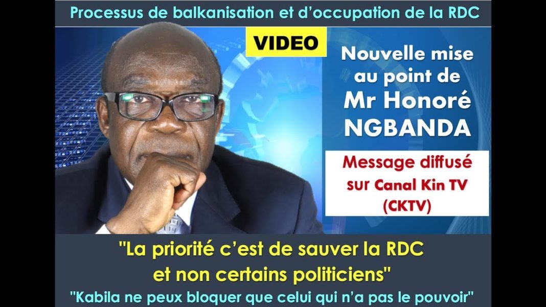 Honoré Ngbanda: « Si Félix Tshisekedi avait vraiment le pouvoir, Kabila ne pourrait pas le bloquer »