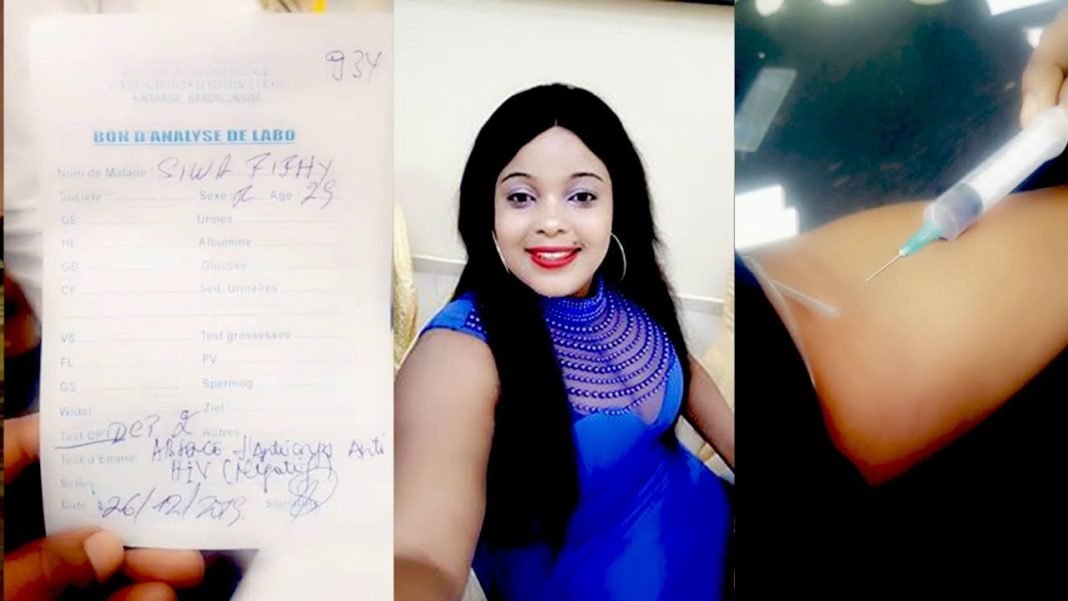 Mawa : Fifhy Siwa après matanga asalisi Test ya VIH pona a prouvé mokili qu’aza na Sida te