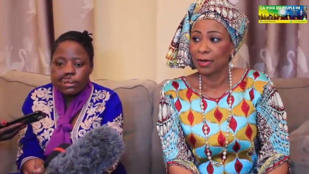 Maman Olive Lembe après opération, botala décision azui pona fille oyo, famille eleli na esengo