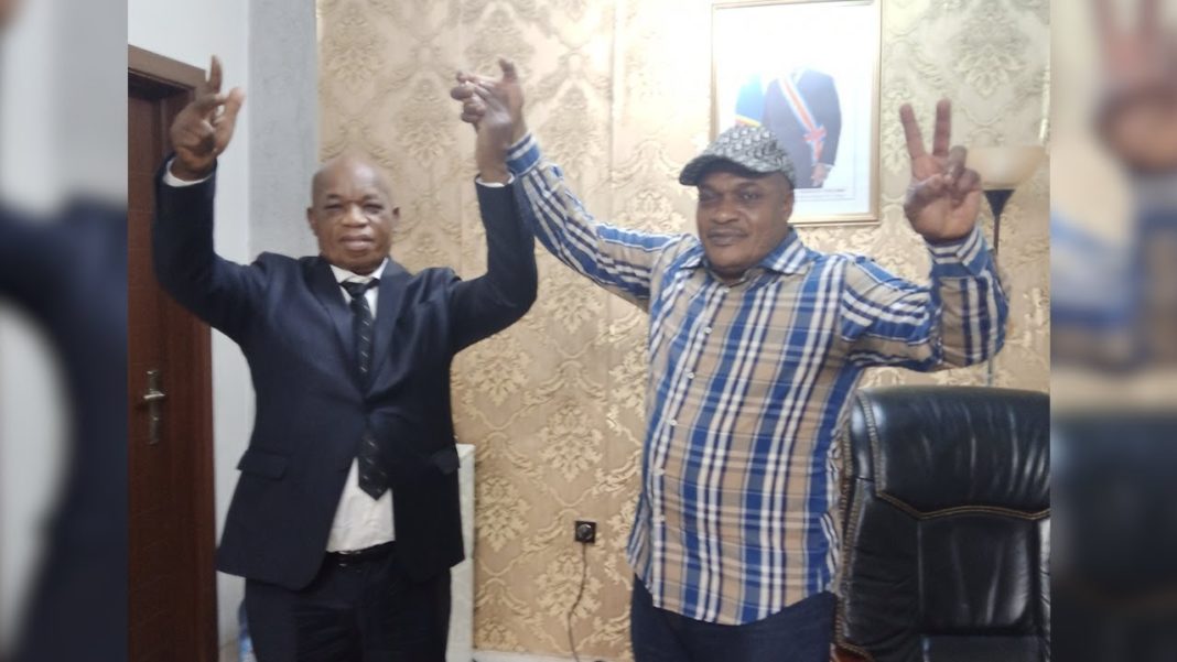 Gabriel Mokia et Pascal Mukuna forment un bloc derrière Fatshi Gabriel Mokia et Pascal Mukuna forment un bloc derrière Fatshi