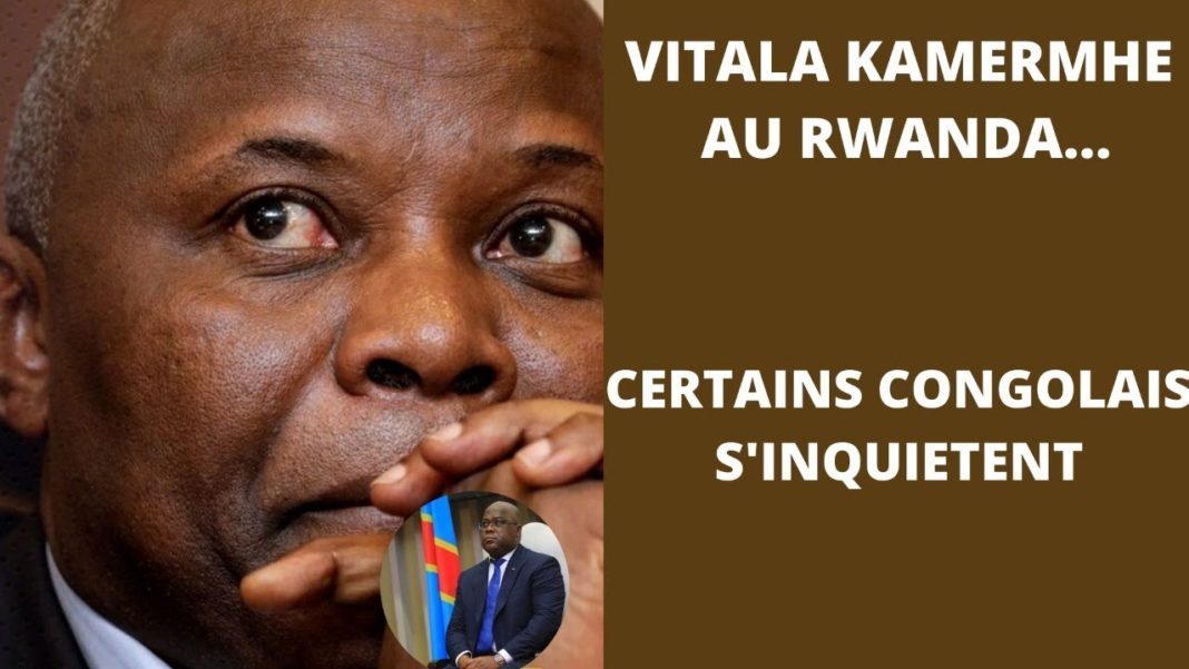 Quand la présence de Vital Kamerhe au Rwanda inquiète Quand la présence de Vital Kamerhe au Rwanda inquiète